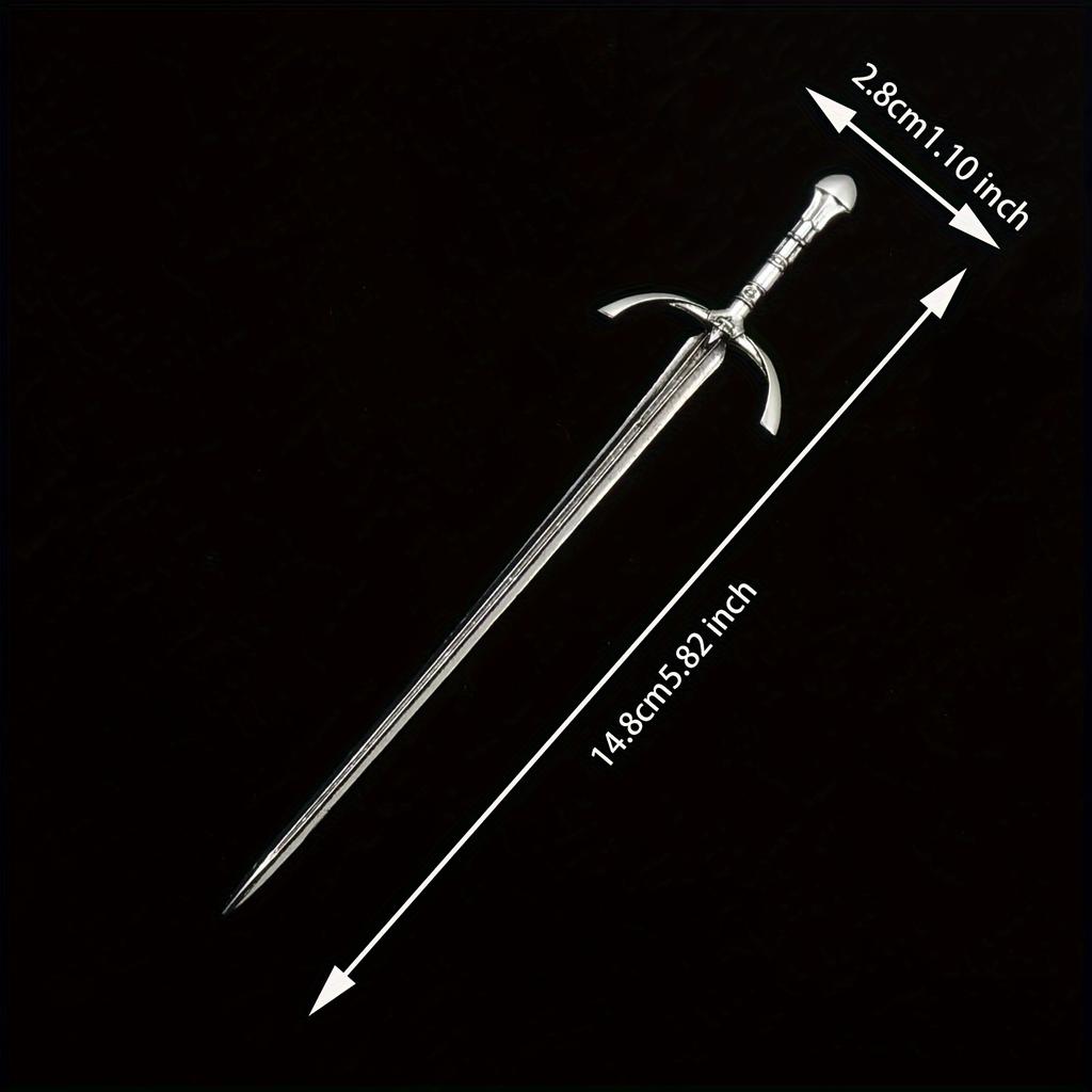 Knight Sword Hairpin Unique New Sword Stylish Hair Accessory for Women