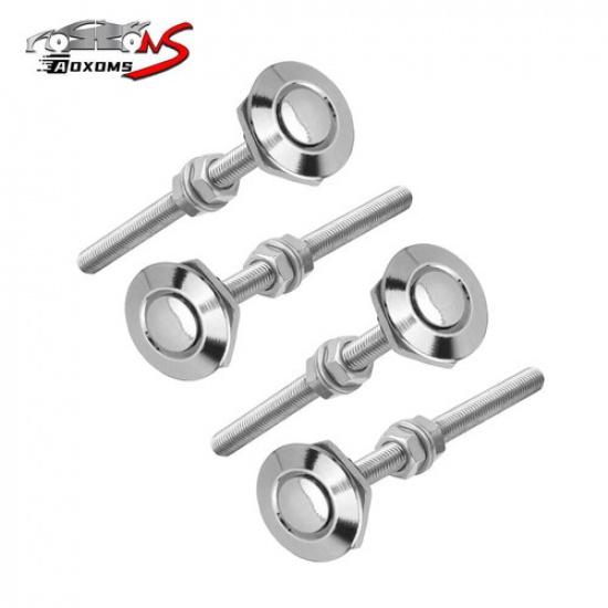 4 x Push Button Quick Release Hood Bonnet Pins Lock Clip Car Bumper Latch Kit