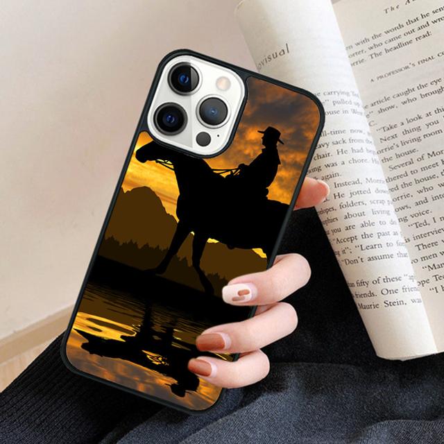 1233 Gray Shire Horse Phone Case Back Cover for iPhone 17 Air 16 15 14 13 11 12 Pro Max Plus Fundas Coque