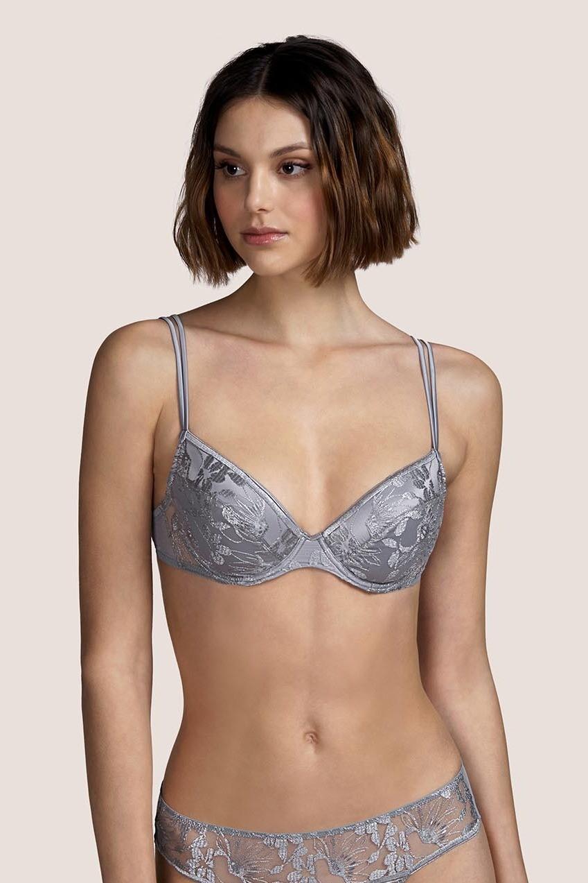

Бюстгальтер push-up Andres Sarda (93523) 75C сірий
