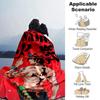 Customiz Name Personality One Piece  Blanket Soft &Warm Sofa Office Bed Travel Lunch Break Blanket, Gift Suitable All Seasons