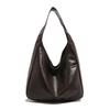 Chic Vintage Inspired Single Shoulder Tote Bag For Women Stylish Pu Fabric Design