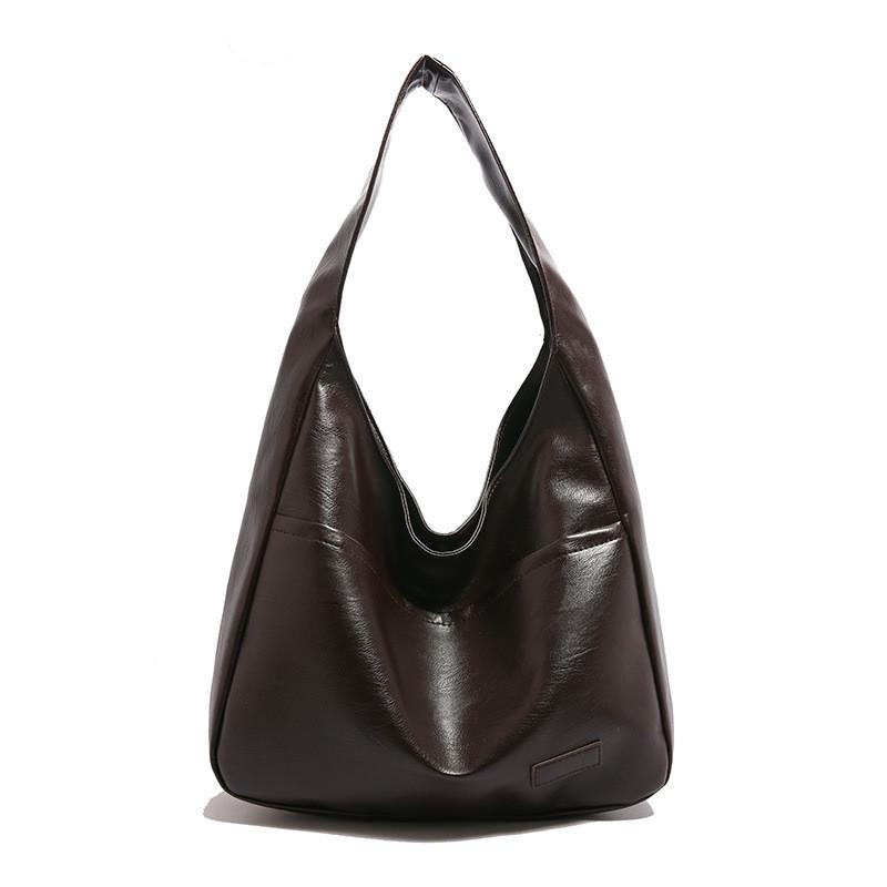 Chic Vintage Inspired Single Shoulder Tote Bag For Women Stylish Pu Fabric Design