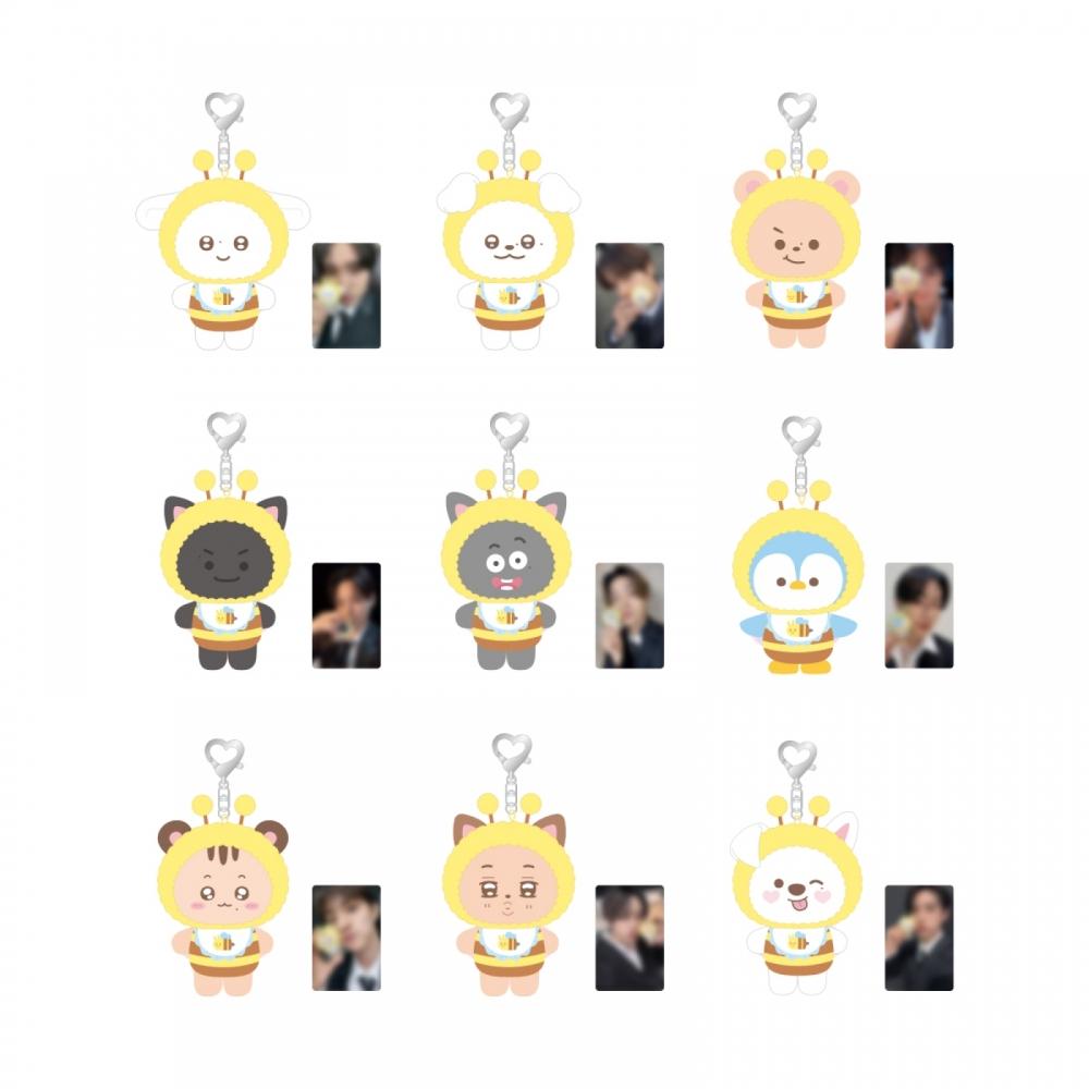 The Boyz Bee Plush Keyring A. Jacob (JACOB)