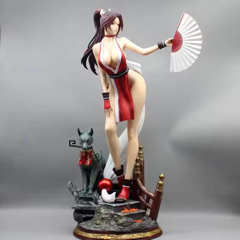 In Stock King Of Fighters 95 Series Mai Shiranui Figure Pretty Girl Statue Figurine Model Doll Collection Room Decoration Toys