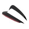 2PCS Car Rear Bumper Side Fins Black Replacement for Mercedes Benz C Coupe C205 2015+