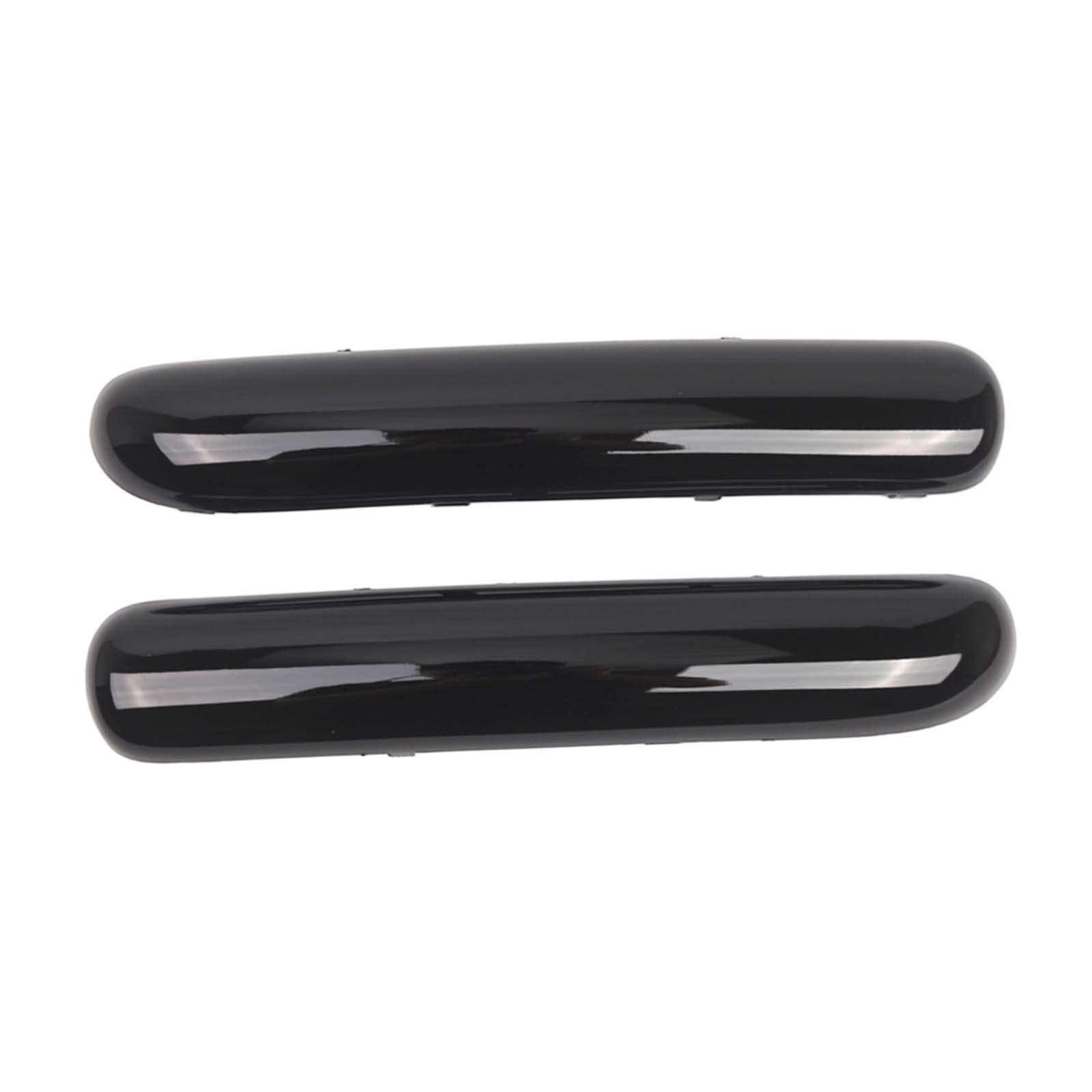 2Pcs Front Bumper Trims Covers Spare Parts Modification Car Accessories Both Sides for Right Left for Mini Copper Cabrio чёрный