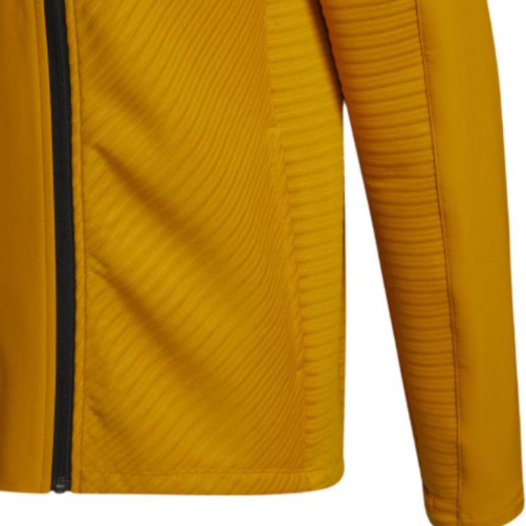 Adidas Training Casual Sports Jacket Men Outerwear Gold GJ0341