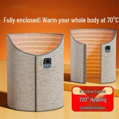 Smart Winter Foot Warmer: Instant Heat, Silent Operation, Advanced Temperature Control for Cozy Office Comfort.