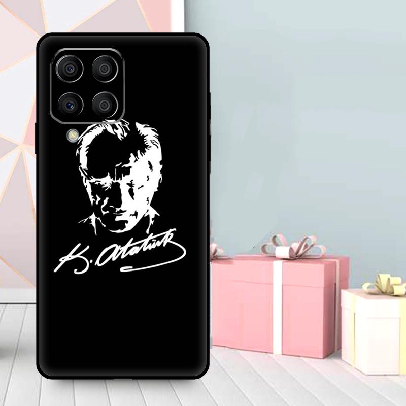Turkey Mustafa Kemal Ataturk Case For Samsung Galaxy M56 M52 M32 M53 M16 M11 M21 M31 M35 M12 M13 M14 M15 M36 M55 M34 M54