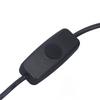Mini Showcase Display Light Adjustable Angle 5V USB Aluminium Shell Mini LED Spot Lights Long Cord Dimmable for Collection