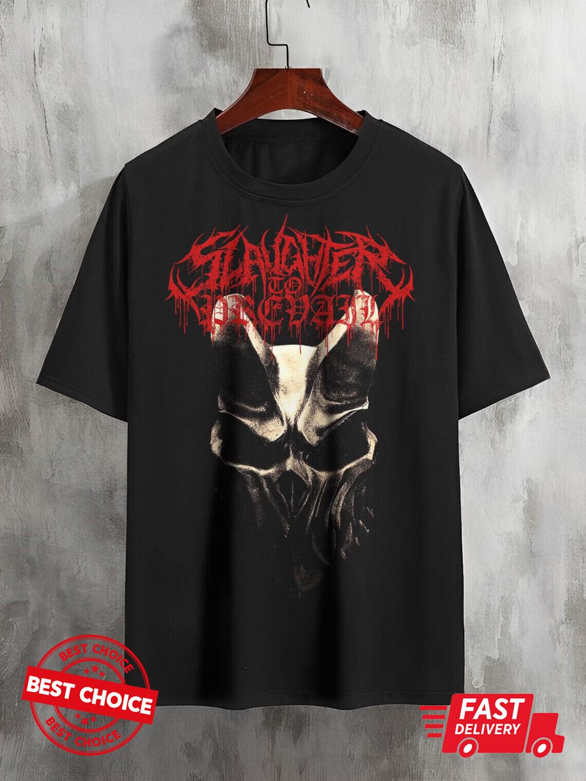 Slaughter To Prevail T-shirt - Metal Band Shirt S-3XL Q7982 XL