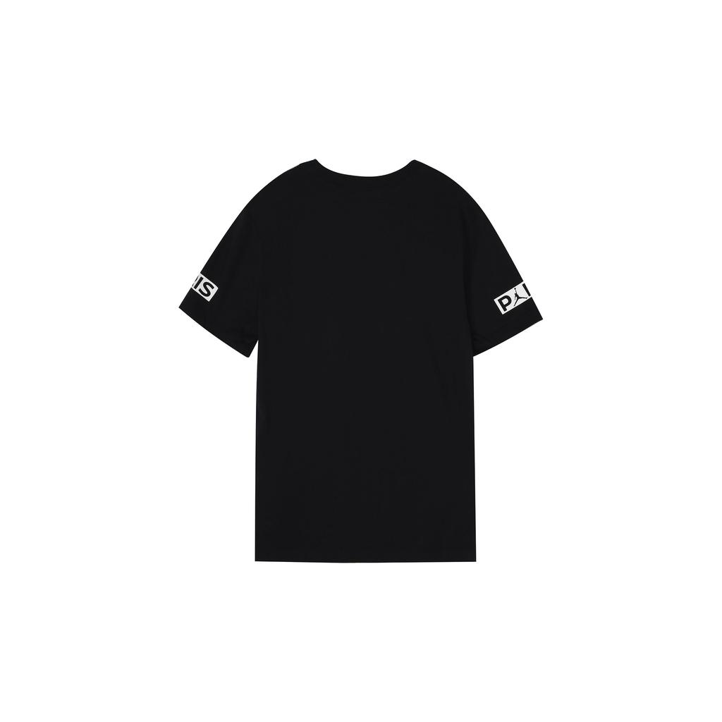 Jordan Psg Logo Tee Men Tops Black BQ8385-010