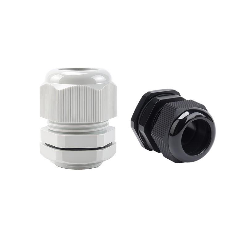 Imperial G & NPT Thread Waterproof Nylon Cable Gland with Lock Nut, Flame Retardant Wire Seal