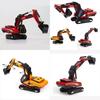 Premium 187 Alloy Diecast Excavator Toys With Classic Engineering Design