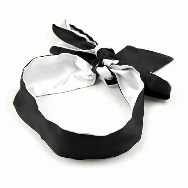 Satin Eye Mask  Blindfold  Fetish Restraints Blindfolds
