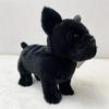 Lifelike Animals Dog Stuffed Animal Stuffed Dogs French Bulldog Plush Children's Party   Kids Toy