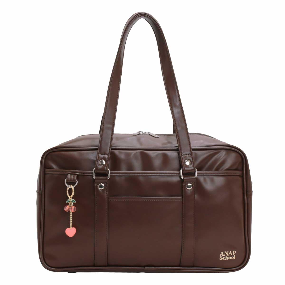 

ANAP School Bag, Synthetic Leather, ans-001, Brown