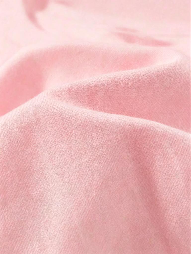 Hello Berry, Nice To Meet You "printed Pink Short Sleeved Casual T-shirt Summer Children's   Short Sleeved Top