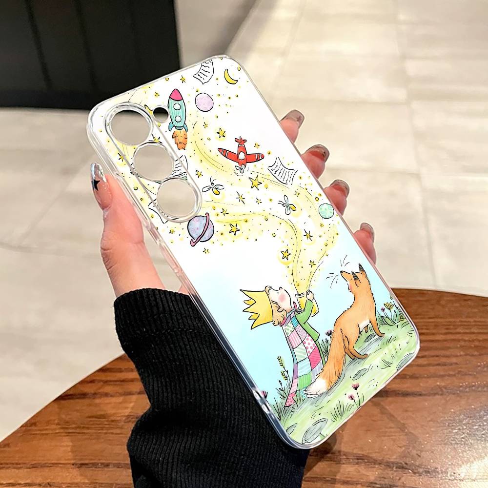 The Little Prince Phone Case For SamsungA10,12,20,21S,30,31,40,50,51,52,70,71 Transparent Cover