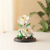 MOC Eternal Bouquet Micro Building Blocks Flower Model DIY Home Desk Plant Decoration Assemble Brick Toys For Children Gift