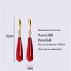 Korean Simple Long Bead Earrings - Versatile Fashion Jewelry for Women