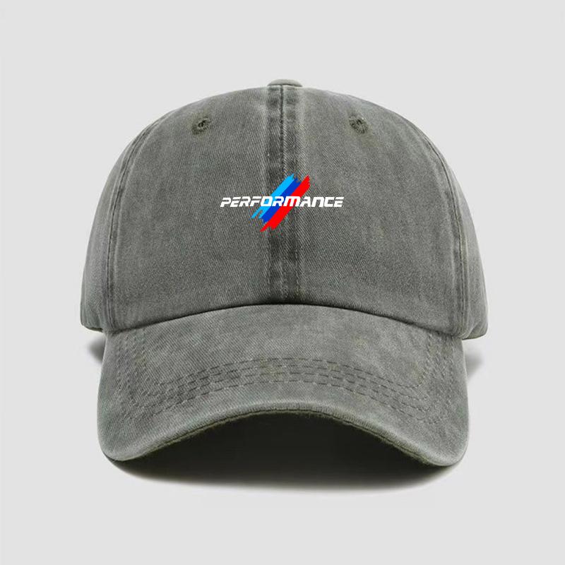 Fashion Car Baseball Cap Visor Sun Hat Unisex Adjustable Sunscreen Hat For BMW Performance E46 E39 E60 F10 F20 F30 F15 F16