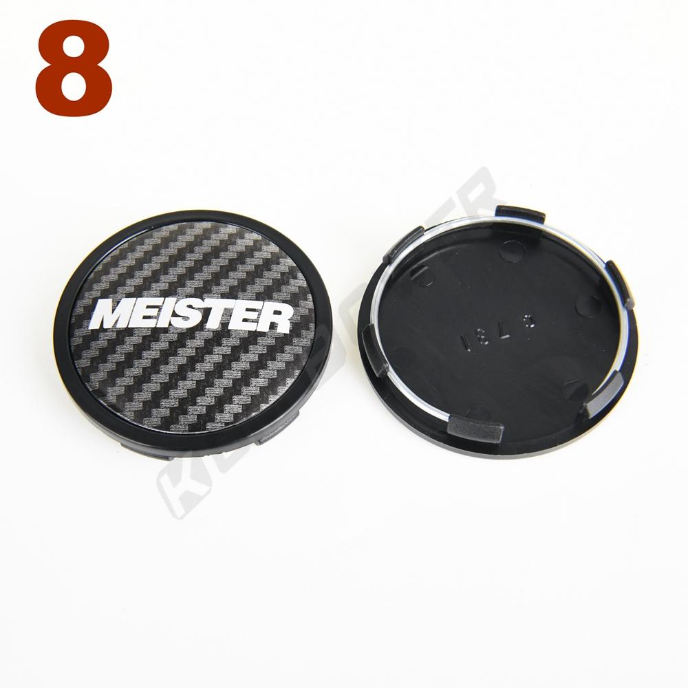 4PCS OD 65MM / ID 60MM Wheel Hub Cap WORK EMOTION MEISTER VS Logo Sport Rim Cover Wheel Center Cap