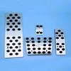 Car Accessories AT Foot Rest Brake Pedals For Benz AMG W164 W166 X164 X166 W251 ML320 GL Class With Logo 4pcs