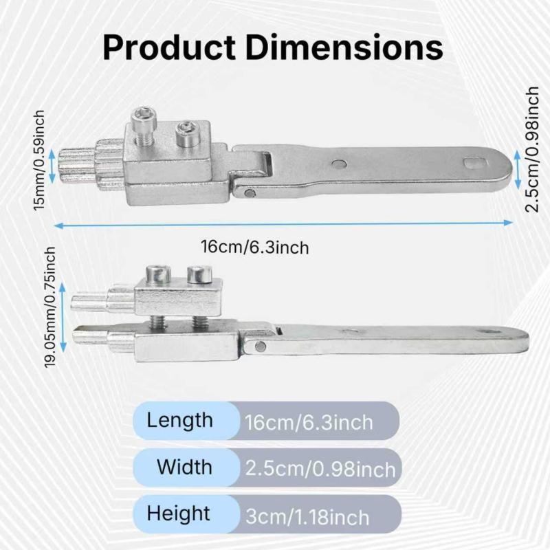 Expansion Styles Bolt Removal Tool Feature Strong Clamping Power for Safe Extraction of Broken Bolts In Plumbing Applications