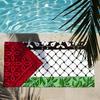 Palestinská kufiya Ručník Rychleschnoucí Plážové ručníky Jsou Vhodné Pro Bazény Kempování Jógu A Posilovnu