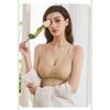 Plus Size Seamless Thin Push Up Wireless Sports Bra For Women