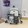 Schoolbag1011 New Elementary School Students Junior High School Girls Trend Fashion Middle School Student School Bag High School Girls Large Capacity