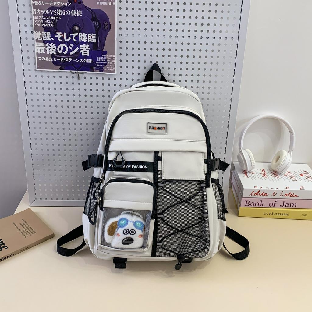 Schoolbag1011 New Elementary School Students Junior High School Girls Trend Fashion Middle School Student School Bag High School Girls Large Capacity