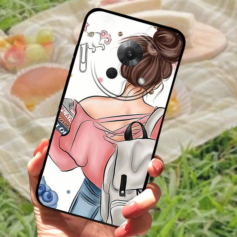 Für Meizu Lucky 08 Hülle Weiches Silikon TPU Handyhüllen Für Meizu Lucky08 Stoßfeste Rückseite Schutzhülle Fundas 6,78" Coque
