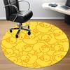 1pc Rubber Duck Pattern Chair Carpet for Office  Machine Washable Rug for Office,  Good Gift for Family or Friends Yy251225198