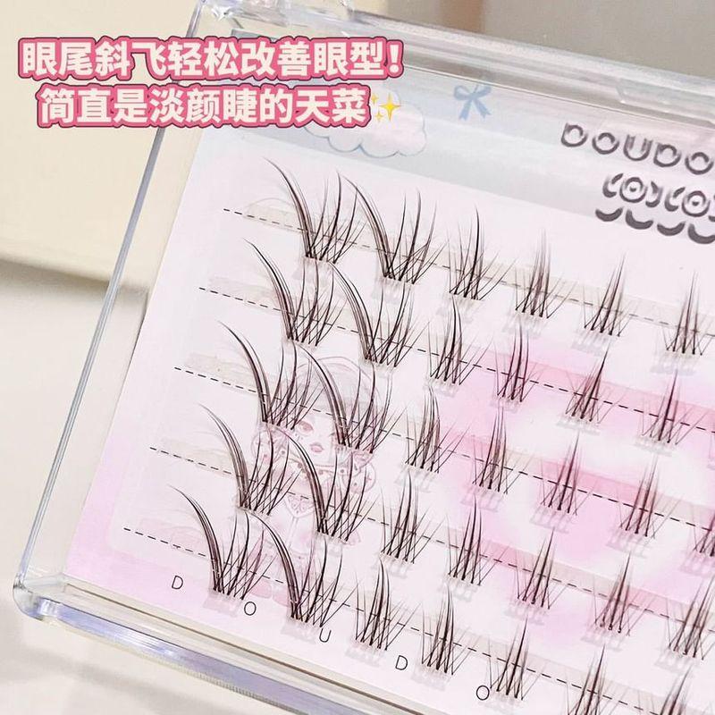 Nreain - Fox Eye Natural Cluster False Eyelashes