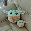 Peluche Carino Baby Yoda in Taglie da 5 o 10 Pollici con Imbottitura Elastica Ultra-morbida