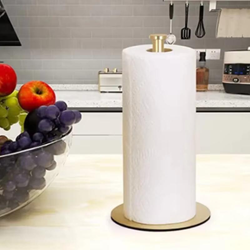 1/3pcs Stainless Steel Kitchen Paper Towel Holder Countertop Roll Organizer Toilet Papers Holders For Kitchen Bathroom