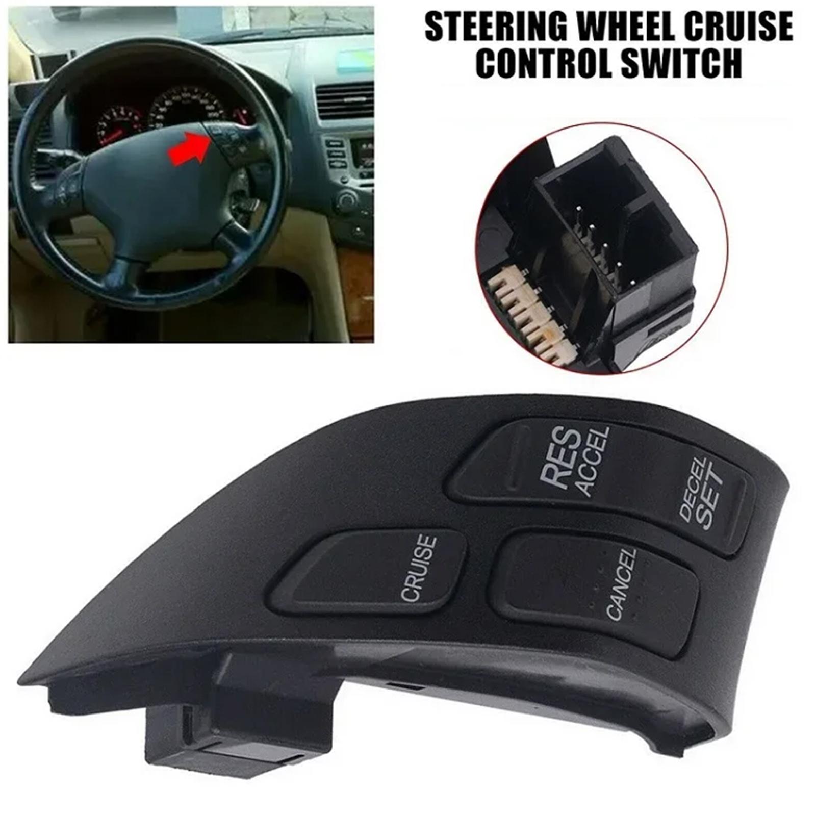 

Auto Accessory 36770-SDA-A01 Steering Wheel Cruise Control Switch Button for Accord Cruise Switch Assembly Replacement 1