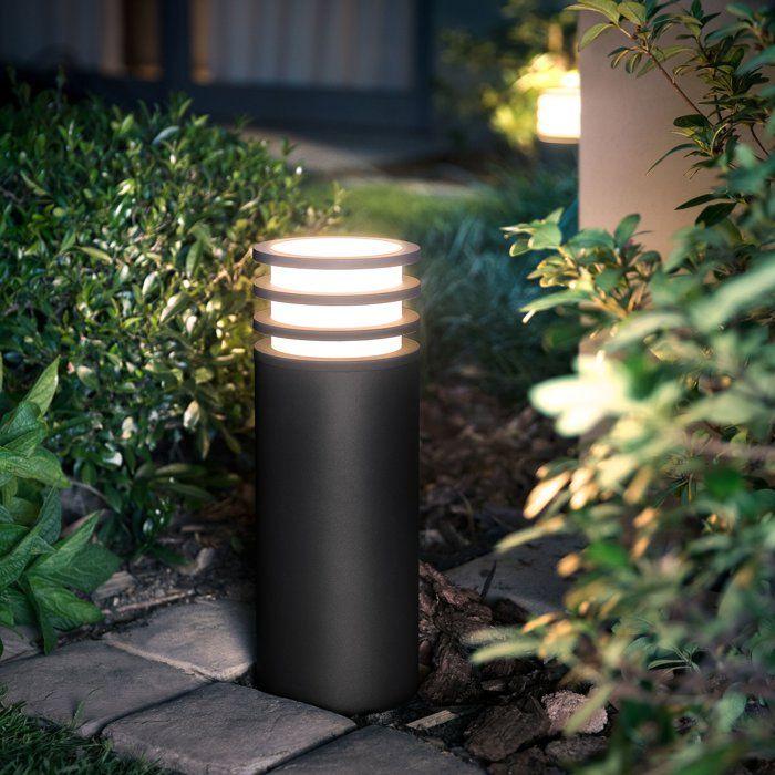 Lampe sur pied - PHILIPS HUE - Lucca - Anthracite - 1xA60 WCA - IP44