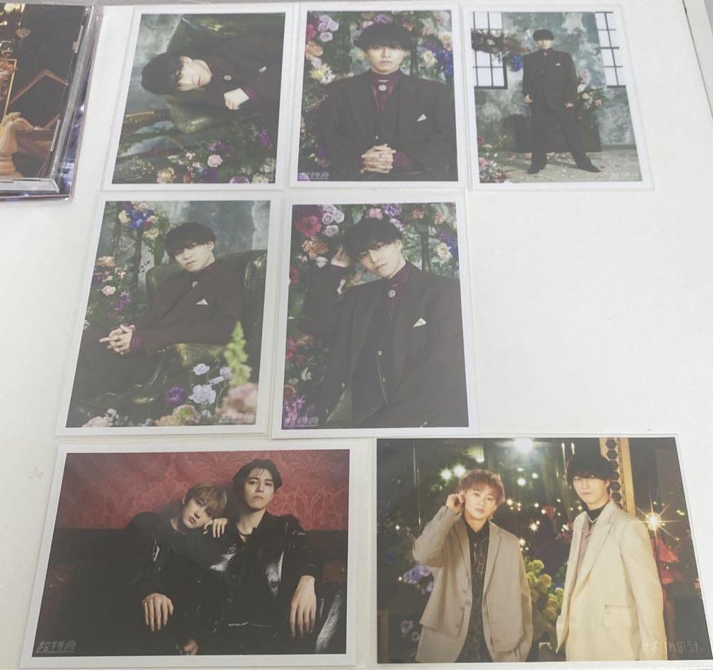 [USED] Bullet Train Bonus Trading Card Takashi Shuya Raw Photo Mini Photo