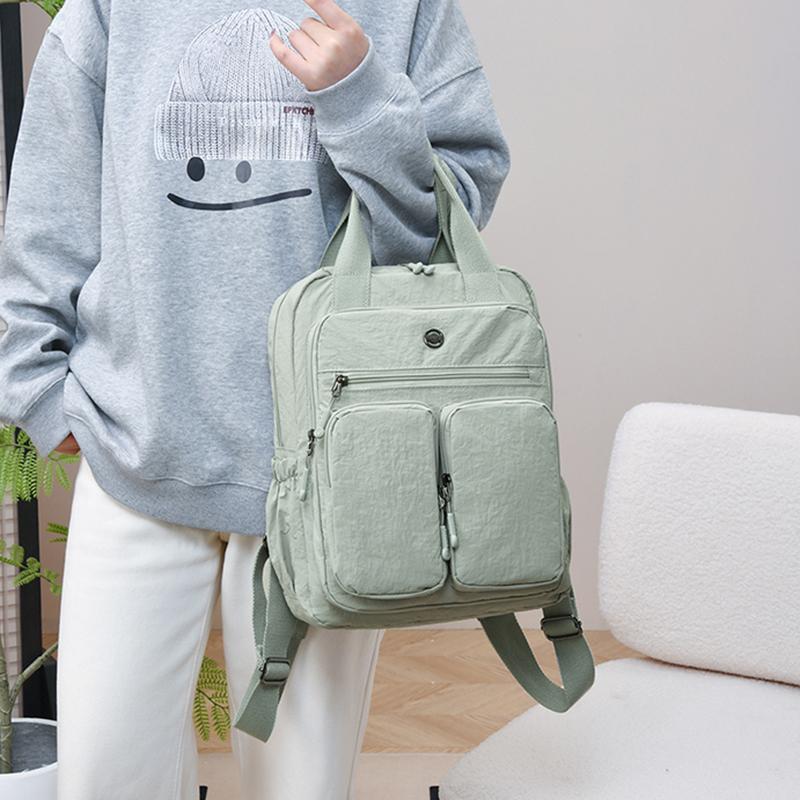 Women's Backpack Multi-Pocket Lightweight Water-Repellent Travel Backpack Laptop Bag