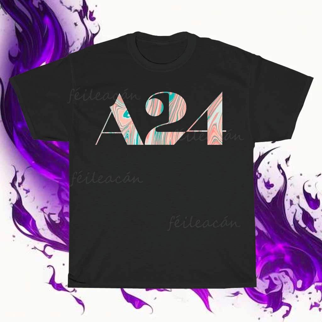 

Brand New A24 Logo Essential Classic Logo American T-Shirt Funny Size S to 5XL M