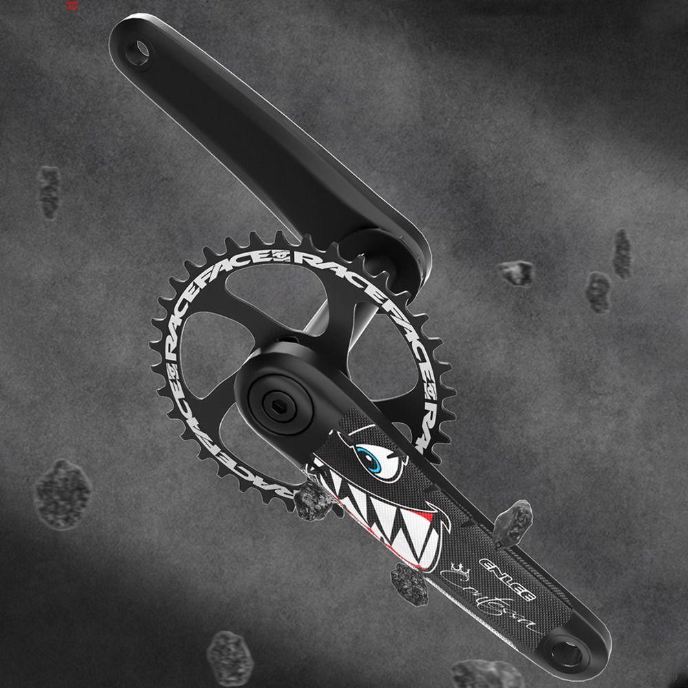 Bicycle Crank Decals Cycling Accessories Frame Protective Film Bike Handlebar Protection Sticker