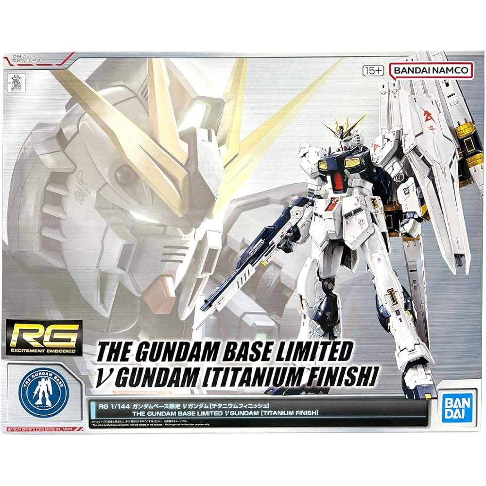 

RG Gundam 1/144 v Gundam Titanium Finish Mobile Suit Model Kit Gundam Char s Counterattack