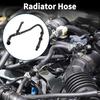 Radiator Hose Heater Hose No.17127646157 for BMW X3 2010-2017 Rubber Coolant Pipe Black 1 Pc