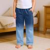 Fashionable Children's Versatile Gradient Print Pocket Casual Pants