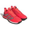 Adidas Adizero Ubersonic 4 Solar Red Men Sneakers Silver-Metallic Lucid-Blue HQ8379