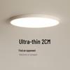 Modern Minimalist Round Ceiling Light for Bedroom and Study